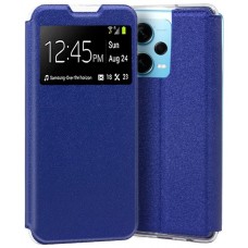 Funda COOL Flip Cover para Xiaomi Redmi Note 12 Pro Plus 5G Liso Azul
