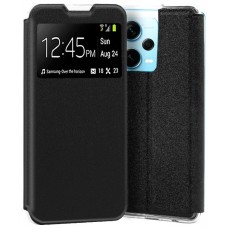 Funda COOL Flip Cover para Xiaomi Redmi Note 12 Pro Plus 5G Liso Negro