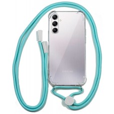 Carcasa COOL para Samsung A145 Galaxy A14 / A14 5G Cordón Celeste