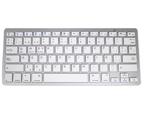 Teclado Slim Bluetooth COOL Blanco (Español)