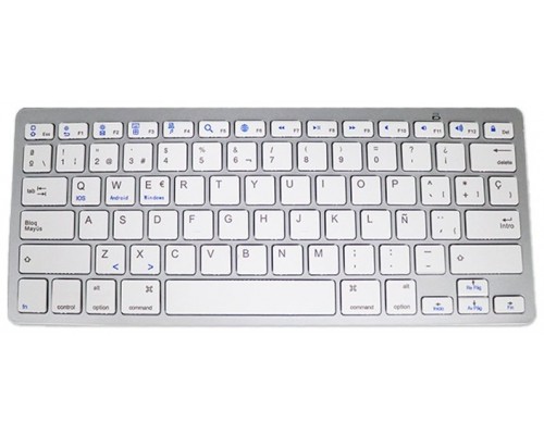 Teclado Slim Bluetooth COOL Blanco (Español)