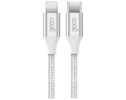 Cable USB COOL Nylon Universal Tipo C a Lightning (1.2 metros)