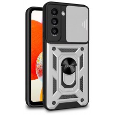 Carcasa COOL para Samsung A145 Galaxy A14 / A14 5G Hard Ring Plata