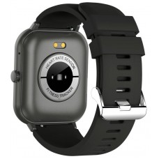 Smartwatch COOL Forest Silicona Negro (Llamadas, Salud, Deporte)