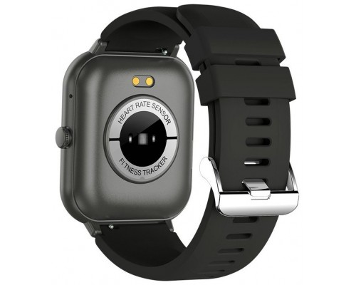 Smartwatch COOL Forest Silicona Negro (Llamadas, Salud, Deporte)