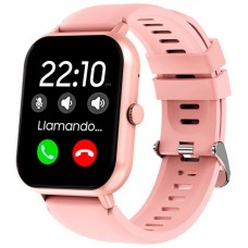 Smartwatch COOL Forest Silicona Rosa (Llamadas, Salud, Deporte)