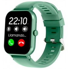 Smartwatch COOL Forest Silicona Verde (Llamadas, Salud, Deporte)