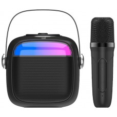Altavoz Bluetooth Universal Música 6W COOL Mini Karaoke + 1 Micrófono Negro