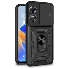 Carcasa COOL para Oppo A17 Hard Ring Negro