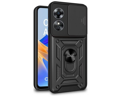 Carcasa COOL para Oppo A17 Hard Ring Negro