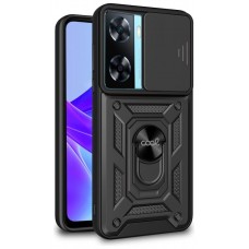 Carcasa COOL para Oppo A57s / A77 5G / Realme Narzo 50 5G Hard Ring Negro