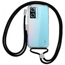 Carcasa COOL para Oppo A57s / A77 5G / Realme Narzo 50 5G Cordón Negro