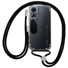 Carcasa COOL para Oppo A78 5G Cordón Negro
