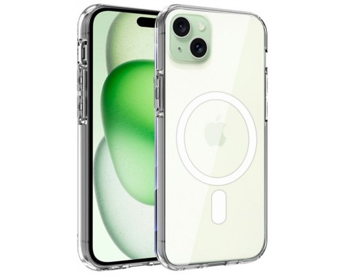 Carcasa COOL para iPhone 15 Plus Magnética Transparente