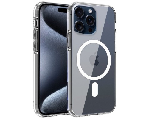 Carcasa COOL para iPhone 15 Pro Magnética Transparente