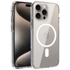 Carcasa COOL para iPhone 15 Pro Max Magnética Transparente