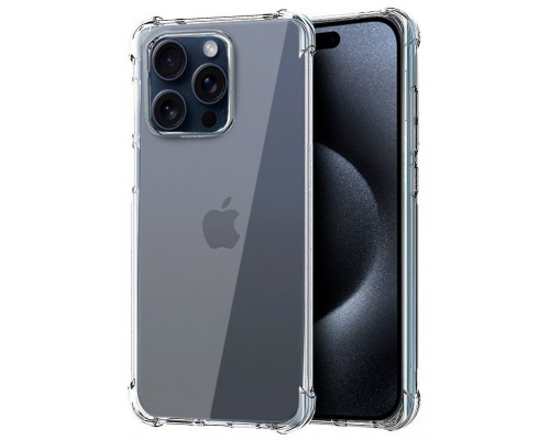 Carcasa COOL para iPhone 15 Pro AntiShock Transparente