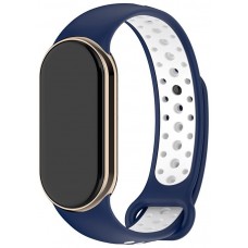 Correa COOL para Xiaomi Smart Band 8 Sport Marino-Blanco