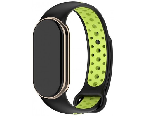 Correa COOL para Xiaomi Smart Band 8 Sport Negro-Verde