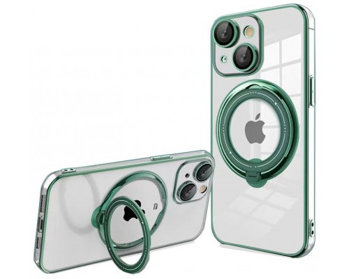 Carcasa COOL para iPhone 15 Plus Magnética Ring Verde