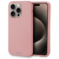 Carcasa COOL para iPhone 15 Pro Max Eco Biodegradable Rosa