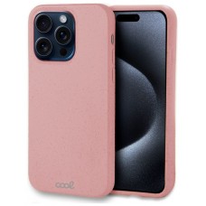 Carcasa COOL para iPhone 15 Pro Eco Biodegradable Rosa