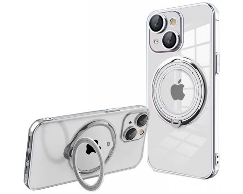 Carcasa COOL para iPhone 14 Magnética Ring Gris