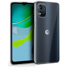 Funda COOL Silicona para Motorola Moto E13 (Transparente)