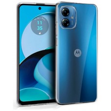 Funda COOL Silicona para Motorola Moto G14 (Transparente)