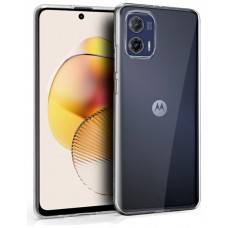 Funda COOL Silicona para Motorola Moto G73 5G (Transparente)