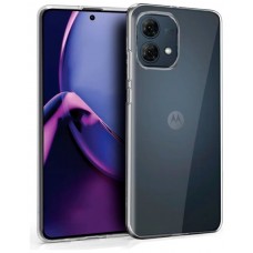Funda COOL Silicona para Motorola Moto G84 5G (Transparente)