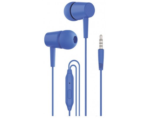 Auriculares 3,5 mm COOL Bear Stereo Con Micro Azul