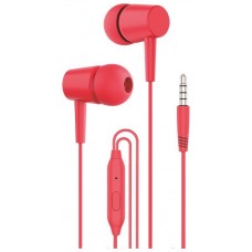 Auriculares 3,5 mm COOL Bear Stereo Con Micro Rojo