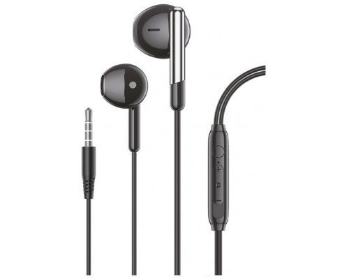 Auriculares 3,5 mm COOL Care Stereo Con Micro Negro