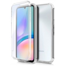 Funda COOL Silicona 3D para Samsung A057 Galaxy A05s (Transparente Frontal + Trasera)