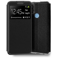 Funda COOL Flip Cover para ZTE Blade A53 Pro Liso Negro