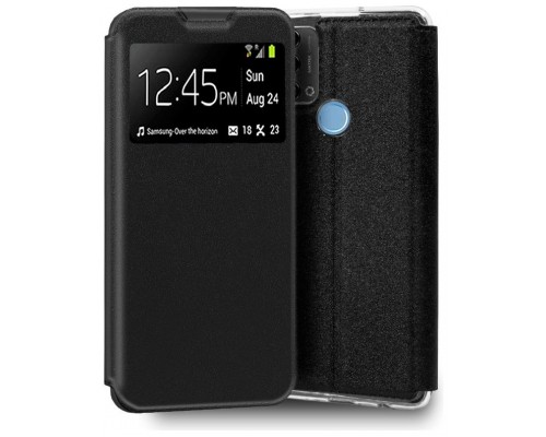 Funda COOL Flip Cover para ZTE Blade A53 Pro Liso Negro