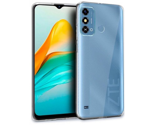 Funda COOL Silicona para ZTE Blade A53 Pro (Transparente)
