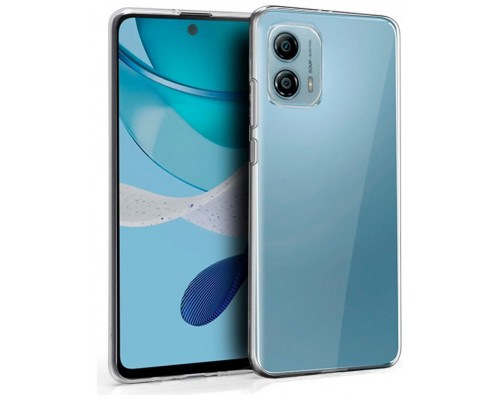 Funda COOL Silicona para Motorola Moto G53 5G (Transparente)