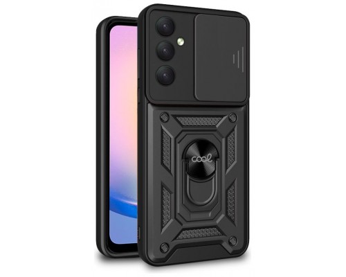 Carcasa COOL para Samsung A256 Galaxy A25 5G Hard Ring Negro