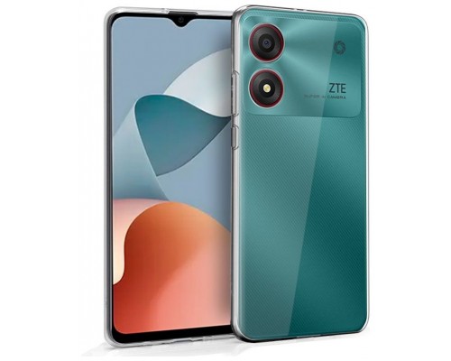 Funda COOL Silicona para ZTE Blade A34 (Transparente)