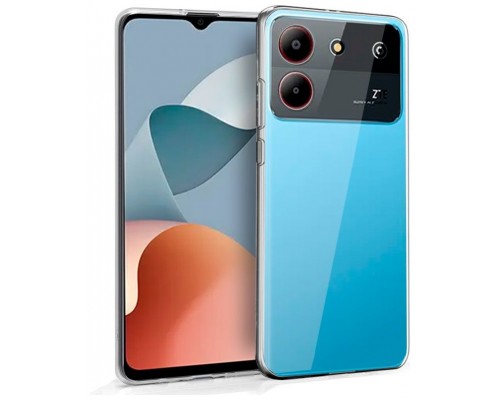 Funda COOL Silicona para ZTE Blade A54 (Transparente)