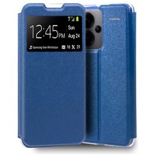 Funda COOL Flip Cover para Xiaomi Redmi Note 13 Pro Plus 5G Liso Azul