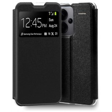 Funda COOL Flip Cover para Xiaomi Redmi Note 13 Pro Plus 5G Liso Negro