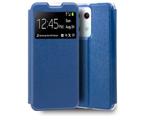 Funda COOL Flip Cover para Xiaomi Redmi Note 13 Pro 5G / Poco X6 5G Liso Azul