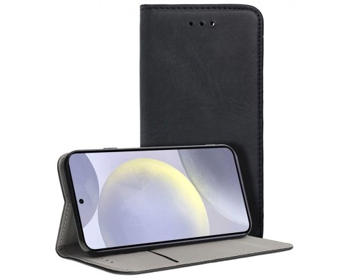 Funda COOL Flip Cover para Samsung S921 Galaxy S24 / S25 Liso Negro
