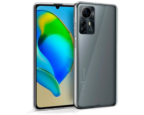 Funda COOL Silicona para ZTE Blade A72s (Transparente)