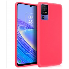 Funda COOL Silicona para TCL 40 SE (Rosa)