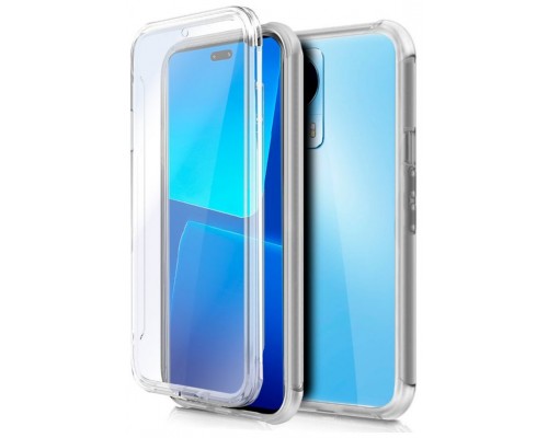 Funda COOL Silicona 3D para Xiaomi 13 Lite (Transparente Frontal + Trasera)
