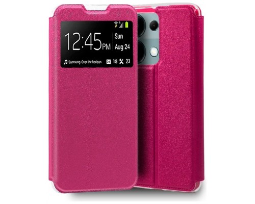 Funda COOL Flip Cover para Xiaomi Redmi Note 13 Pro / Poco M6 Pro Liso Rosa